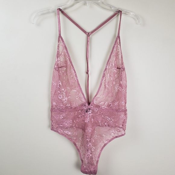 Victoria's Secret Other - NWT Victoria's Secret Lace thong Teddy negligee XL